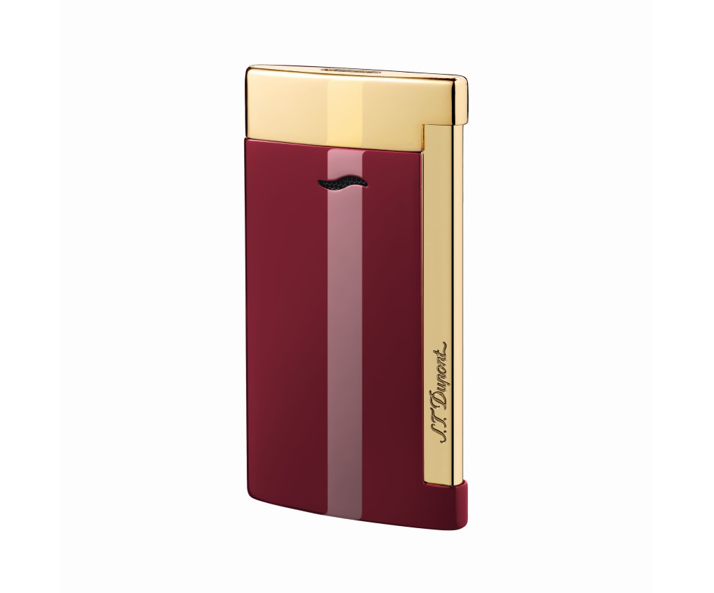Slim 7 Red &amp; Golden Finish Lighter